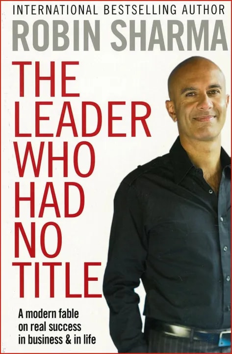 The Leader Who Had No Title by Robin Sharma, book cover