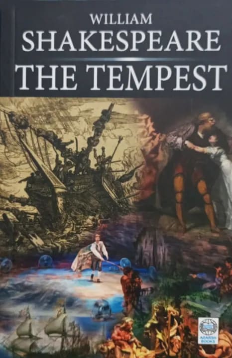 The Tempest by William Shakespeare, book cover