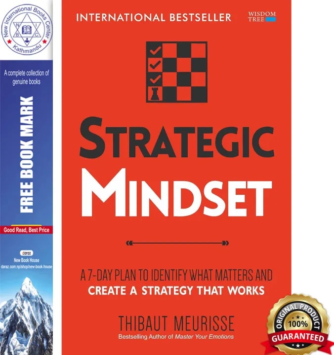 Strategic Mindset: A 7-Day Plan to Identify What Matters and Create a Strategy that Works by Thibaut Meurisse, book cover