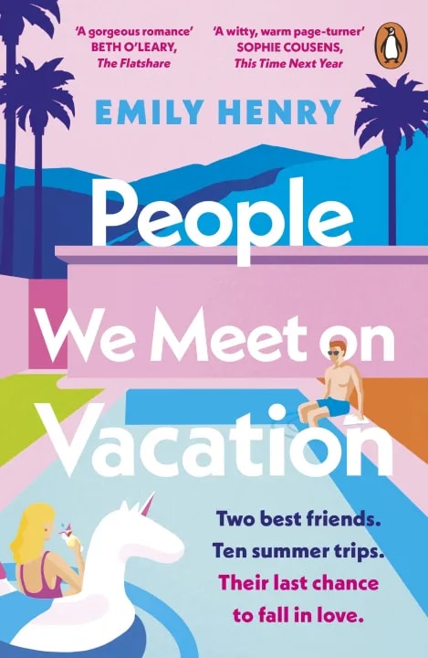 People We Meet On Vacation by Emily Henry, book cover