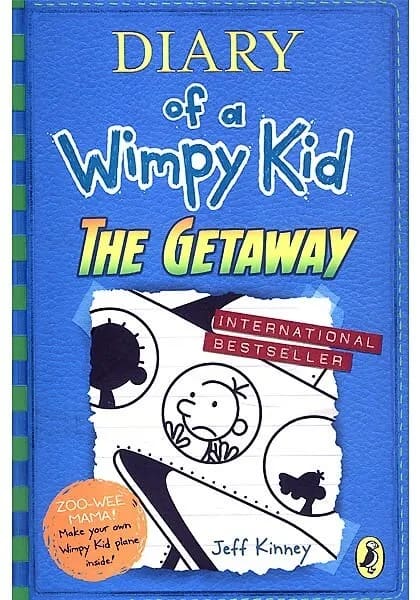 Diary Of A Wimpy Kid The Getaway by Jeff Kinney, book cover