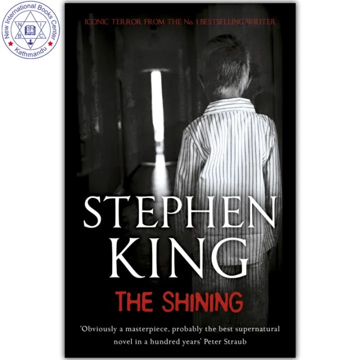 The Shining by Stephen King, book cover