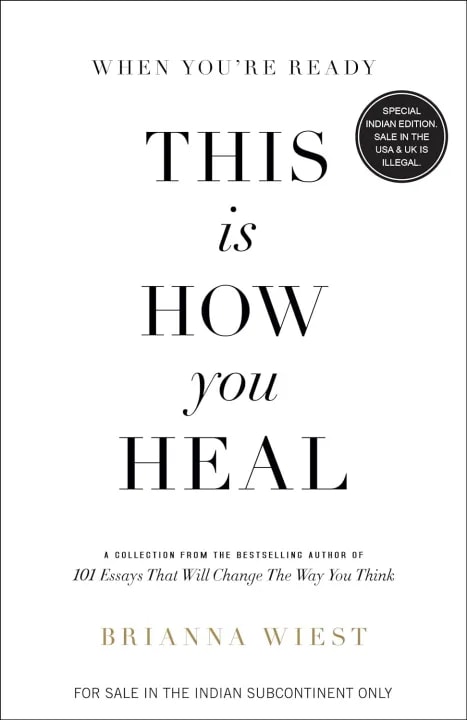 When You're Ready, This is How You Heal by Brianna Wiest, book cover