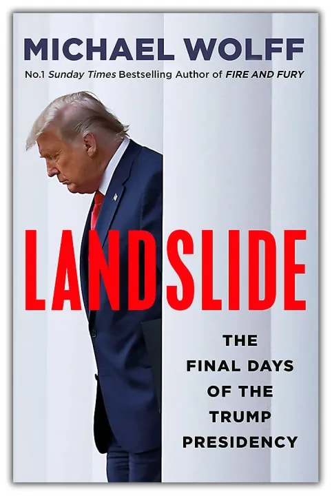 Landslide: The Final Days of the Trump Presidency by Michael Wolff, book cover