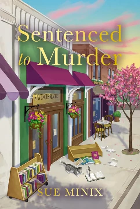 Sentenced to Murder by Sue Minix, book cover