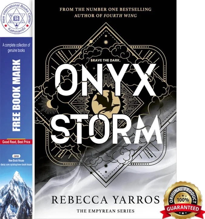 Onyx Storm by Rebecca Yarros, book cover