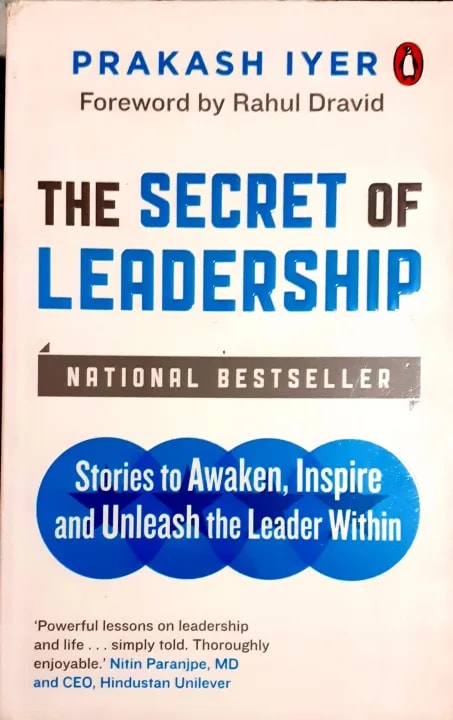 The Secret Of Leadership by Prakash Iyer, book cover