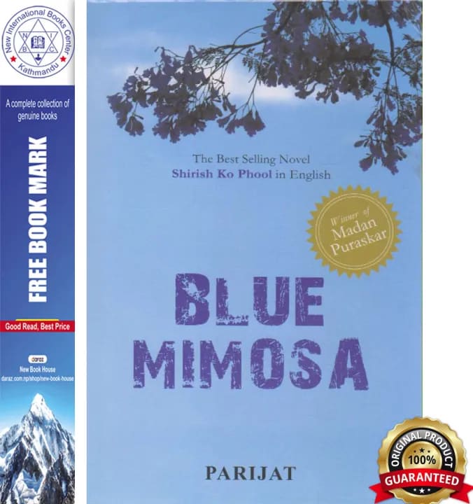 Blue Mimosa by Parijat, book cover