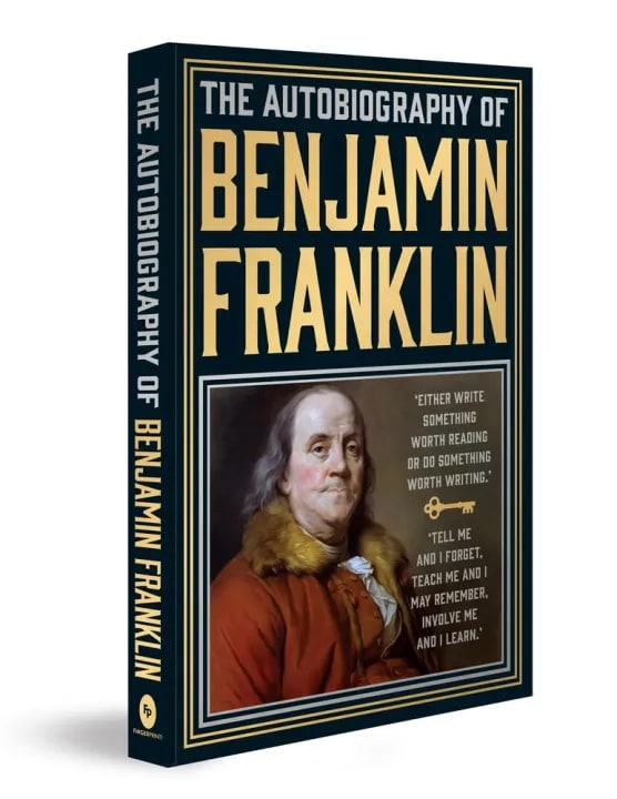 The Autobiography of Benjamin Franklin by Unknown, book cover