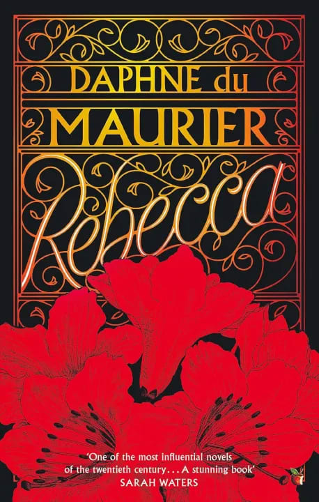 Rebecca by Daphne Du Maurier, book cover