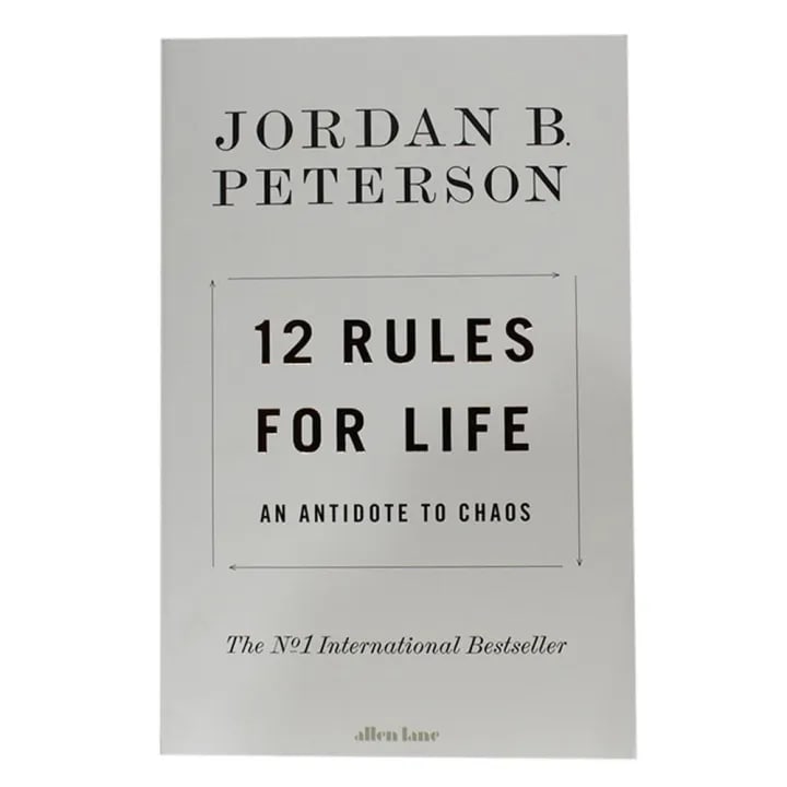 12 Rules For Life by Jordan B. Peterson, book cover