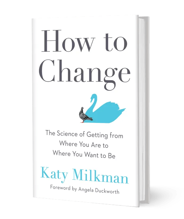 How To Change by Katy Milkman, book cover
