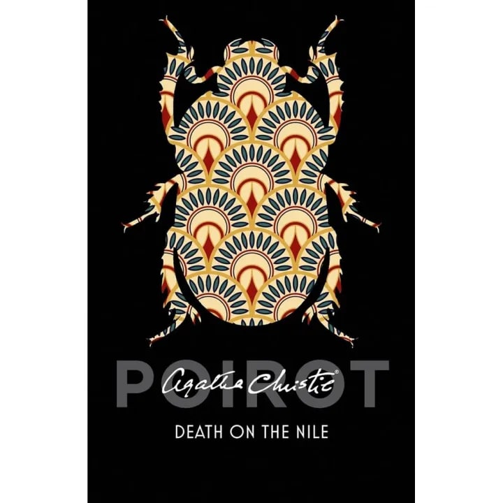 Death on the Nile by Agatha Christie, book cover