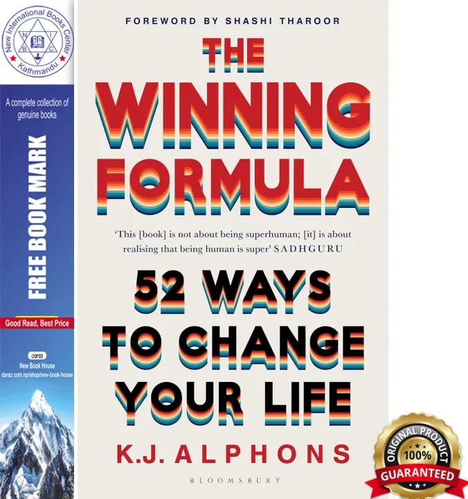 The Winning Formula: 52 Ways to Change Your Life by K.J. Alphons, book cover