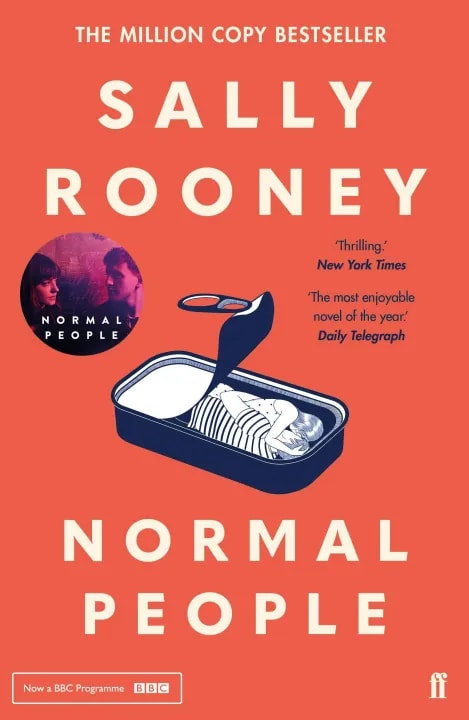 Normal People by Sally Rooney, book cover