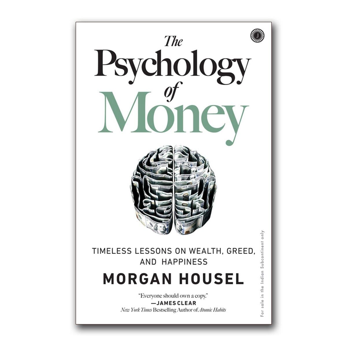 The Psychology of Money by Morgan Housel, book cover