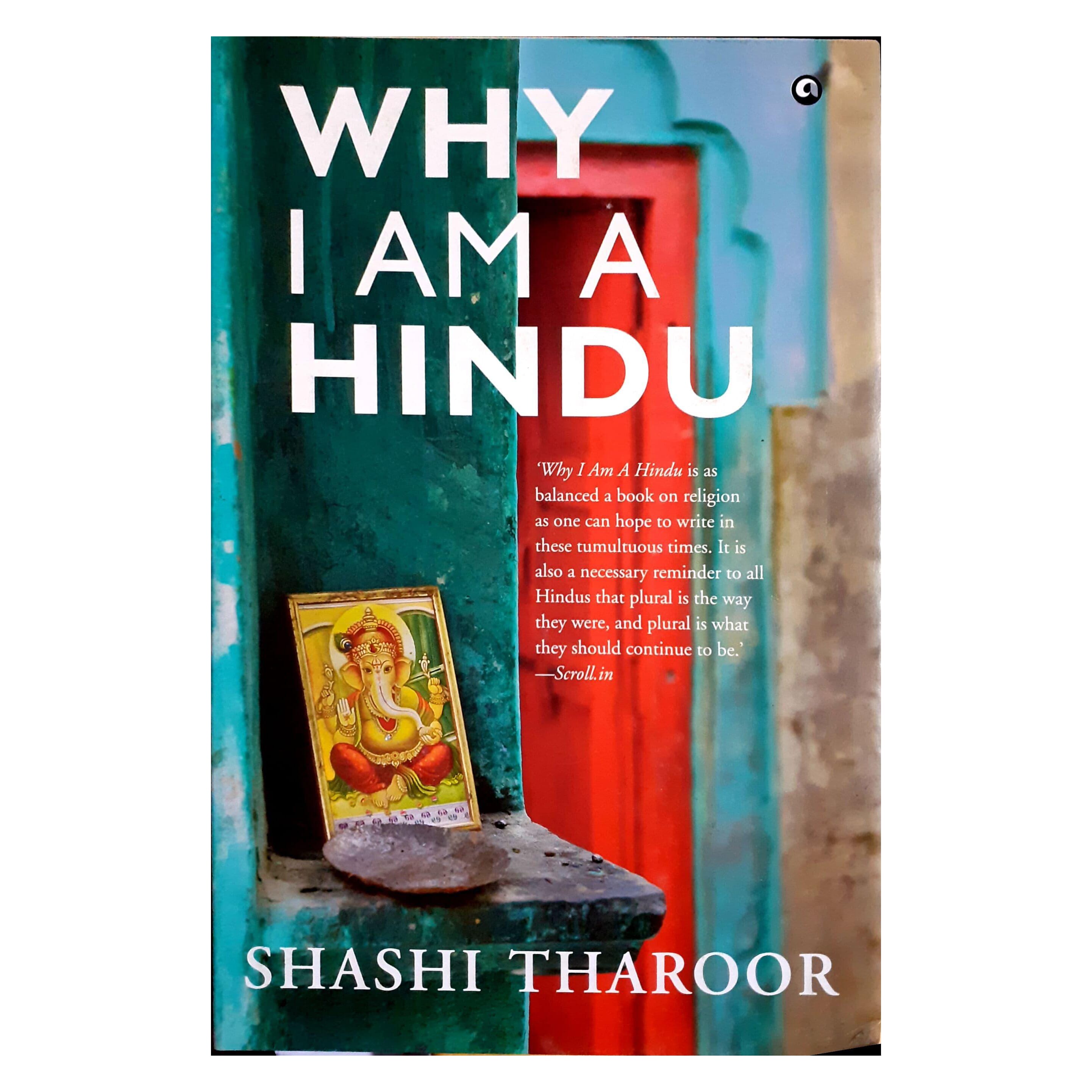 Why I Am Hindu by Shashi Tharoor, book cover