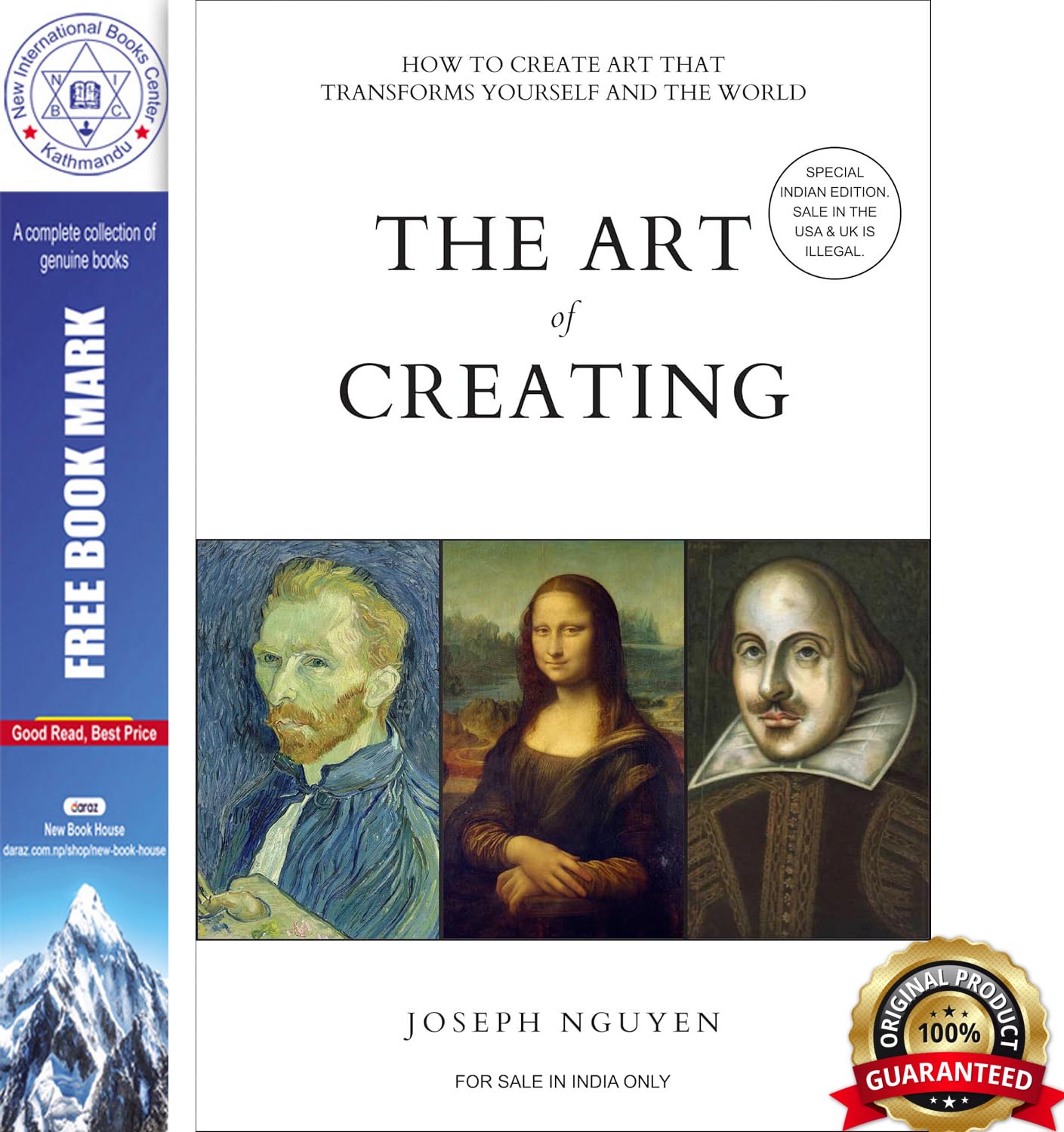 The Art Of Creating: How To Create Art That Transforms Yourself And The World by Joseph Nguyen, book cover