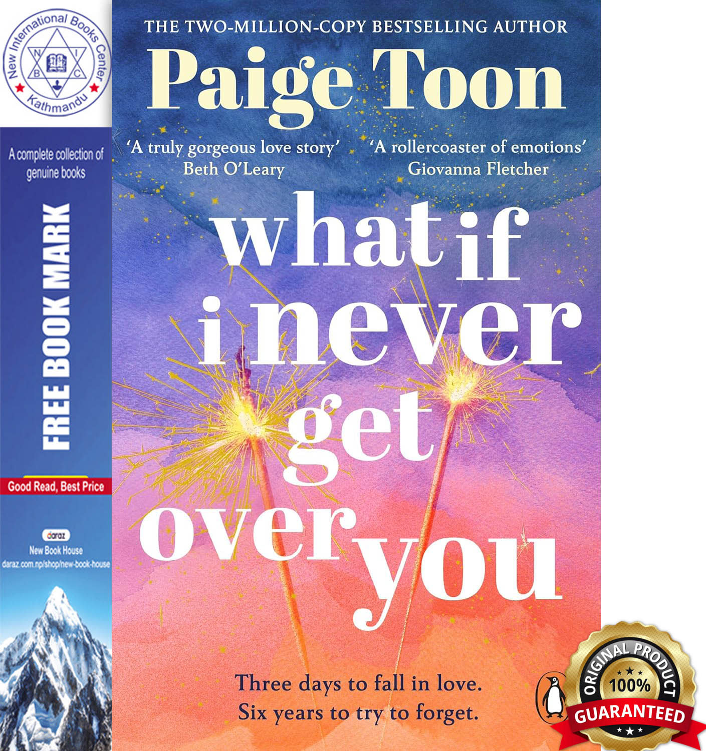 What If I Never Get Over You by Paige Toon, book cover