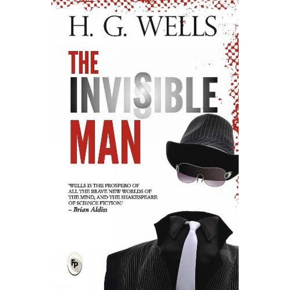 The Invisible Man by H. G. Wells, book cover