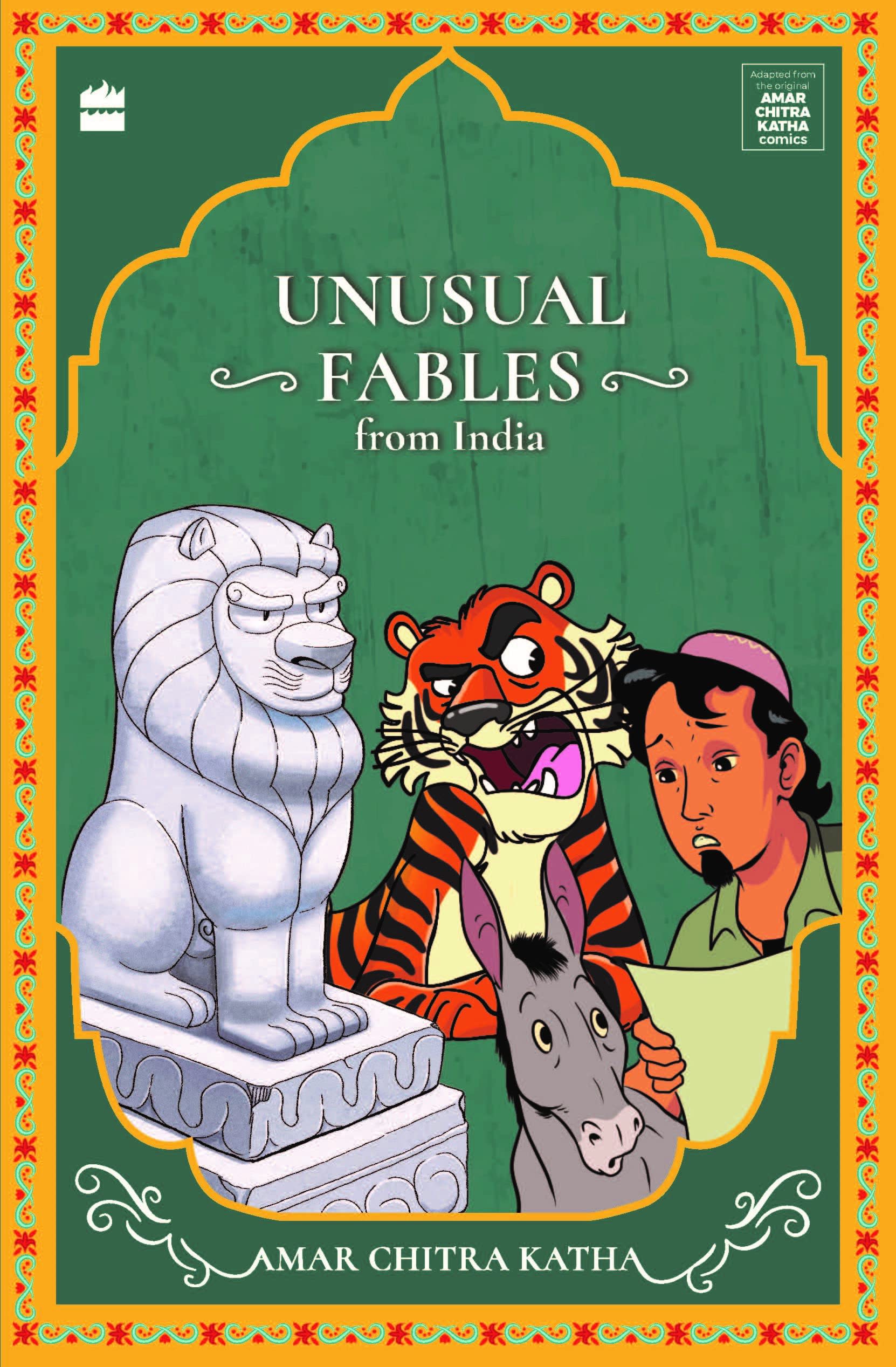 Unusual Fables From India by Christopher Baretto, book cover