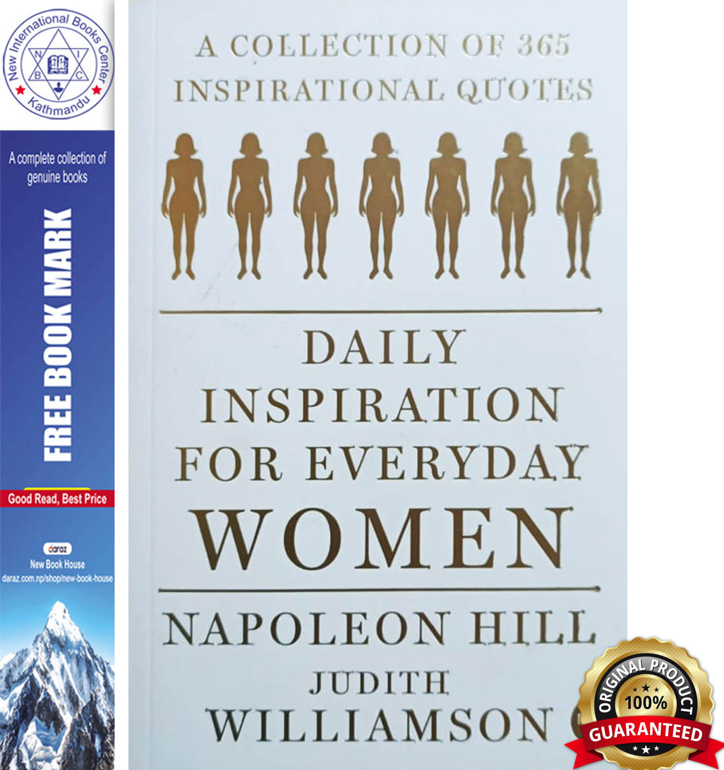 Daily Inspiration For Everyday Women: A Collection of 365 Inspirational Quotes by Napoleon Hill, book cover