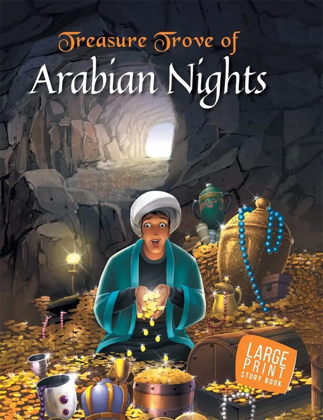 Treasure Trove of Arabian Nights by Unknown, book cover