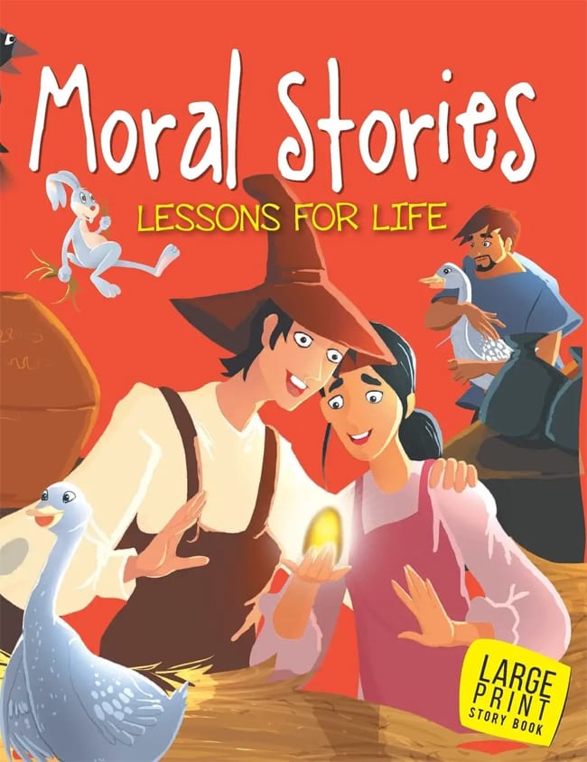 Moral Stories : Lessons for Life by Om Books Editorial Team, book cover