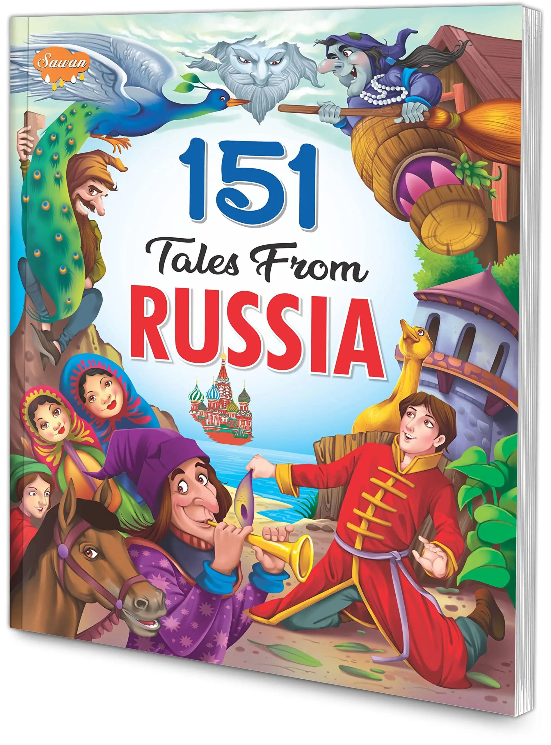 151 Tales From Russia: Sawan by Unknown, book cover