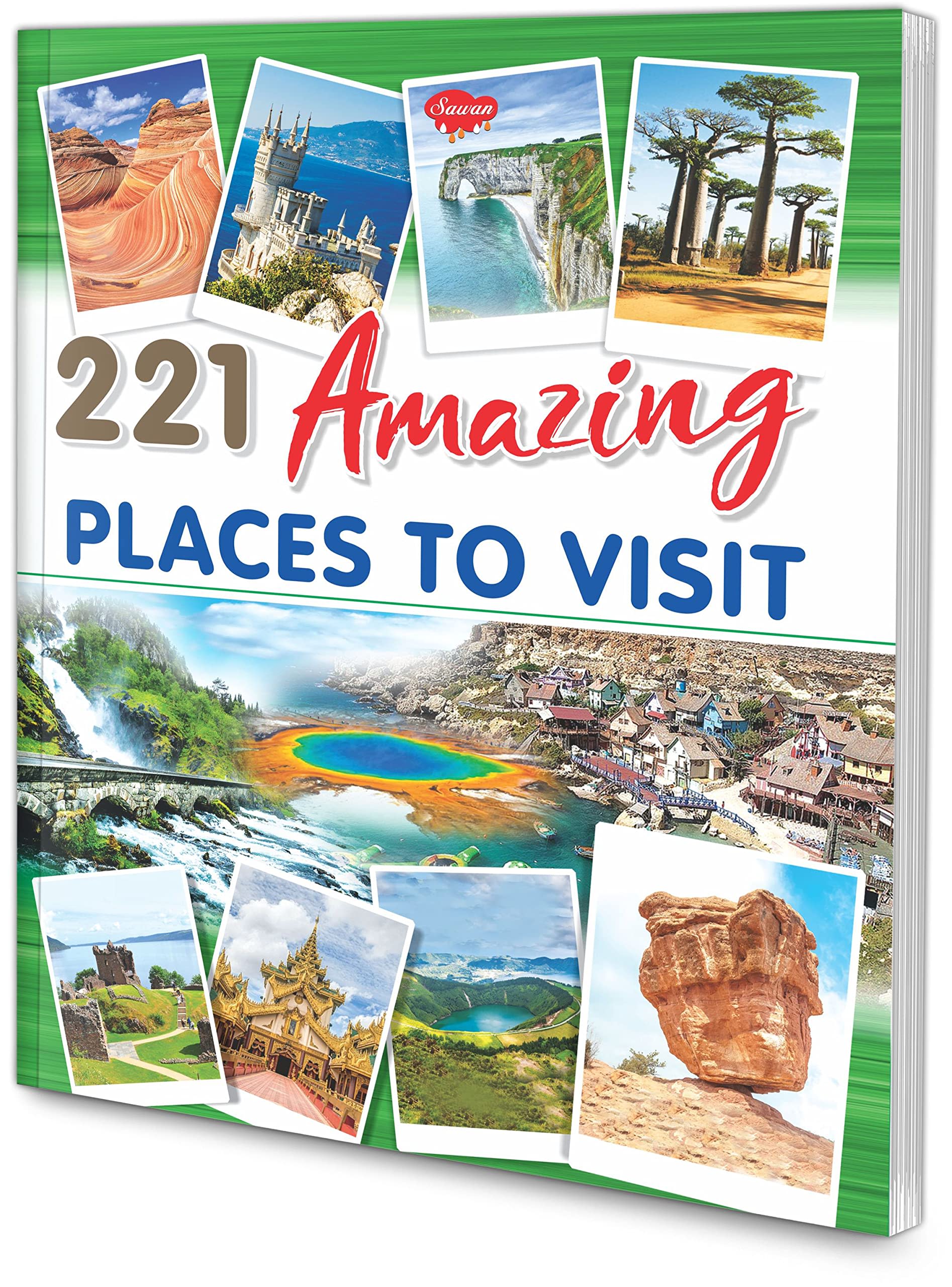 221 Amazing Places to Visit by Sahil Gupta, book cover