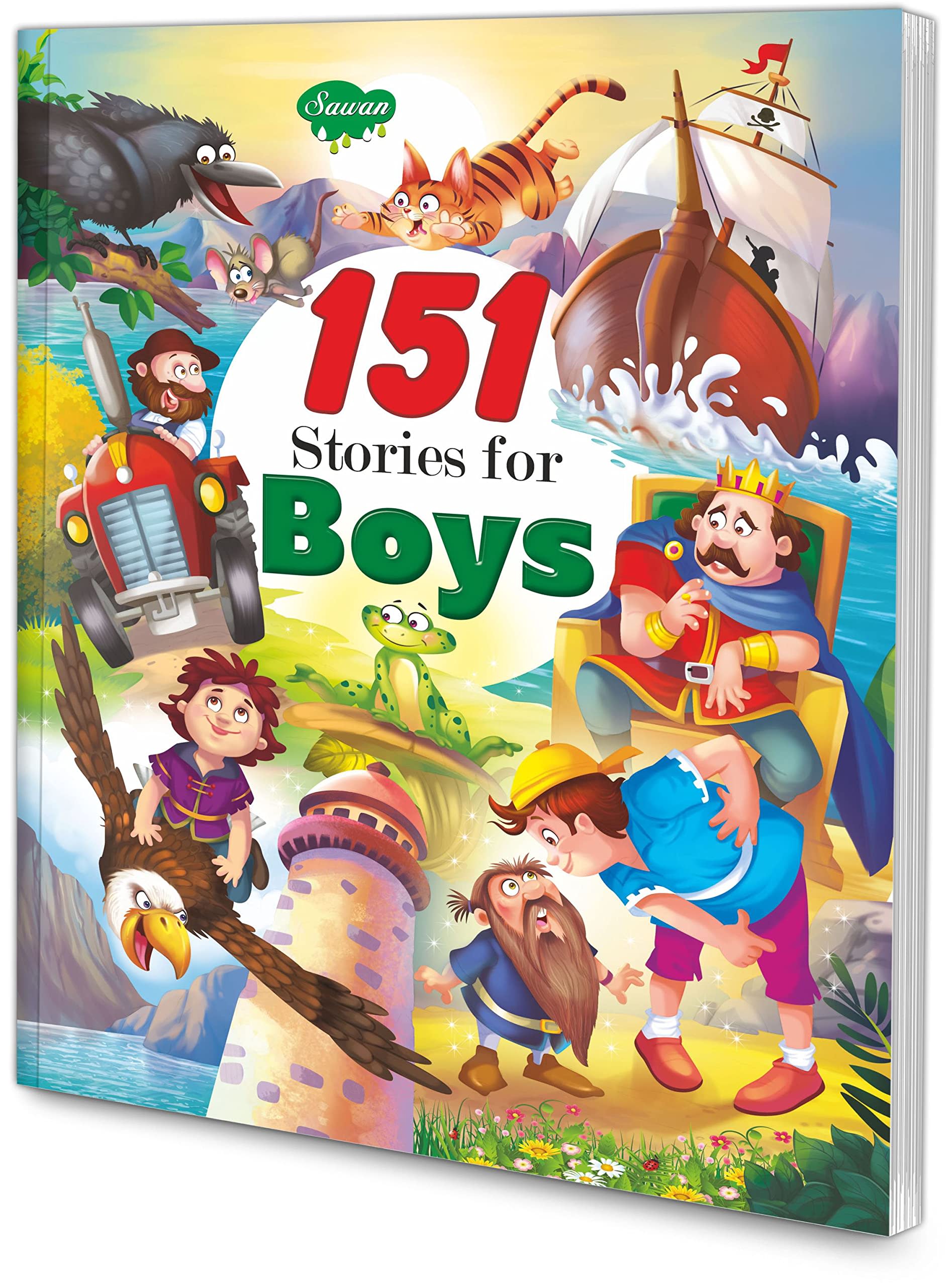 151 Stories for Boys by Unknown, book cover