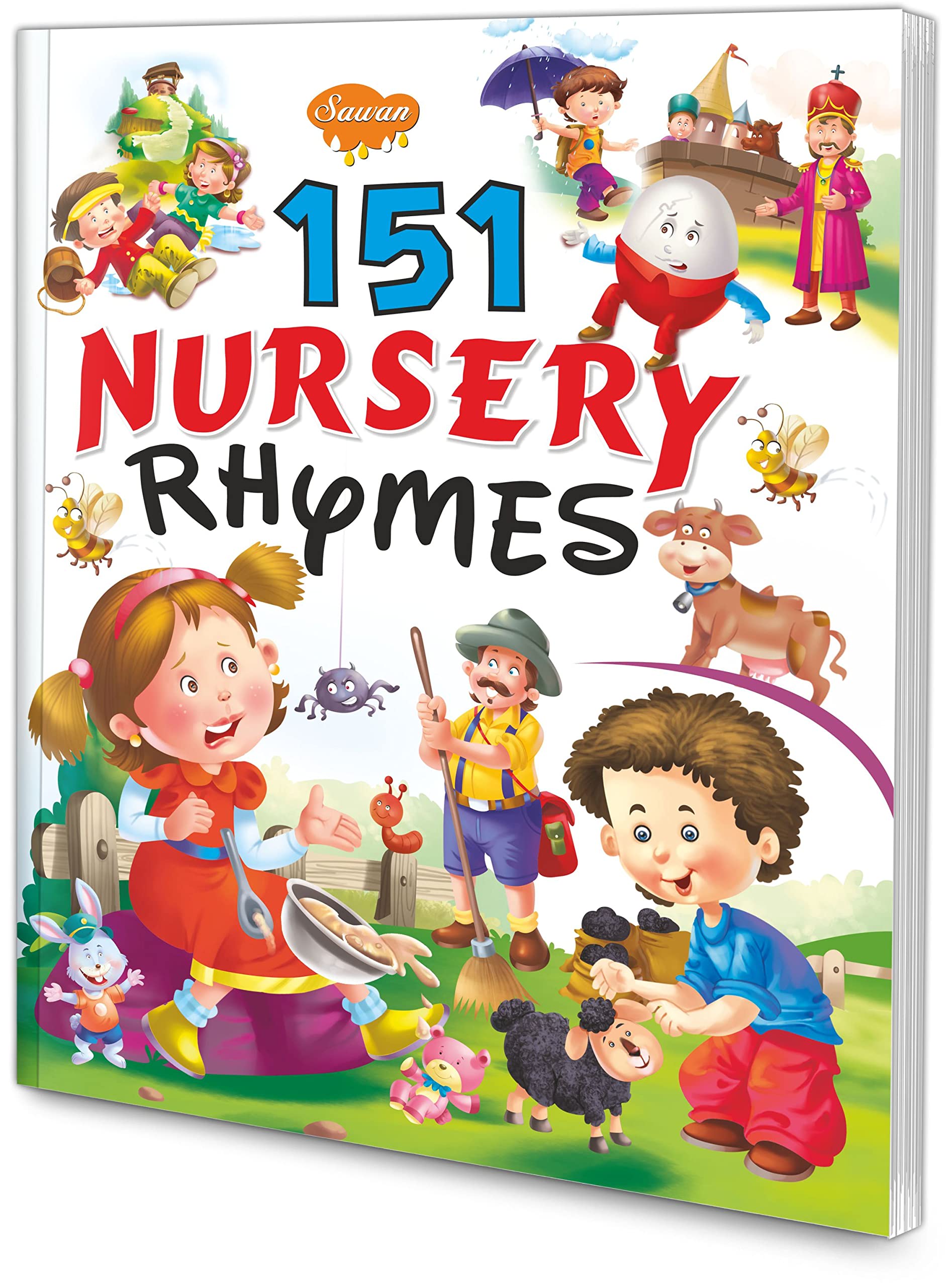 151 Nursery Rhymes by Unknown, book cover