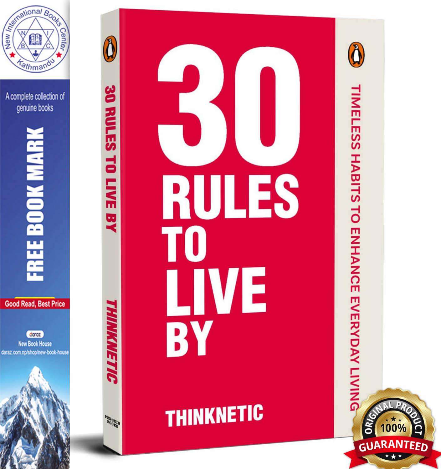 30 Rules To Live By: Timeless Habits to Enhance Everyday Life by Unknown, book cover