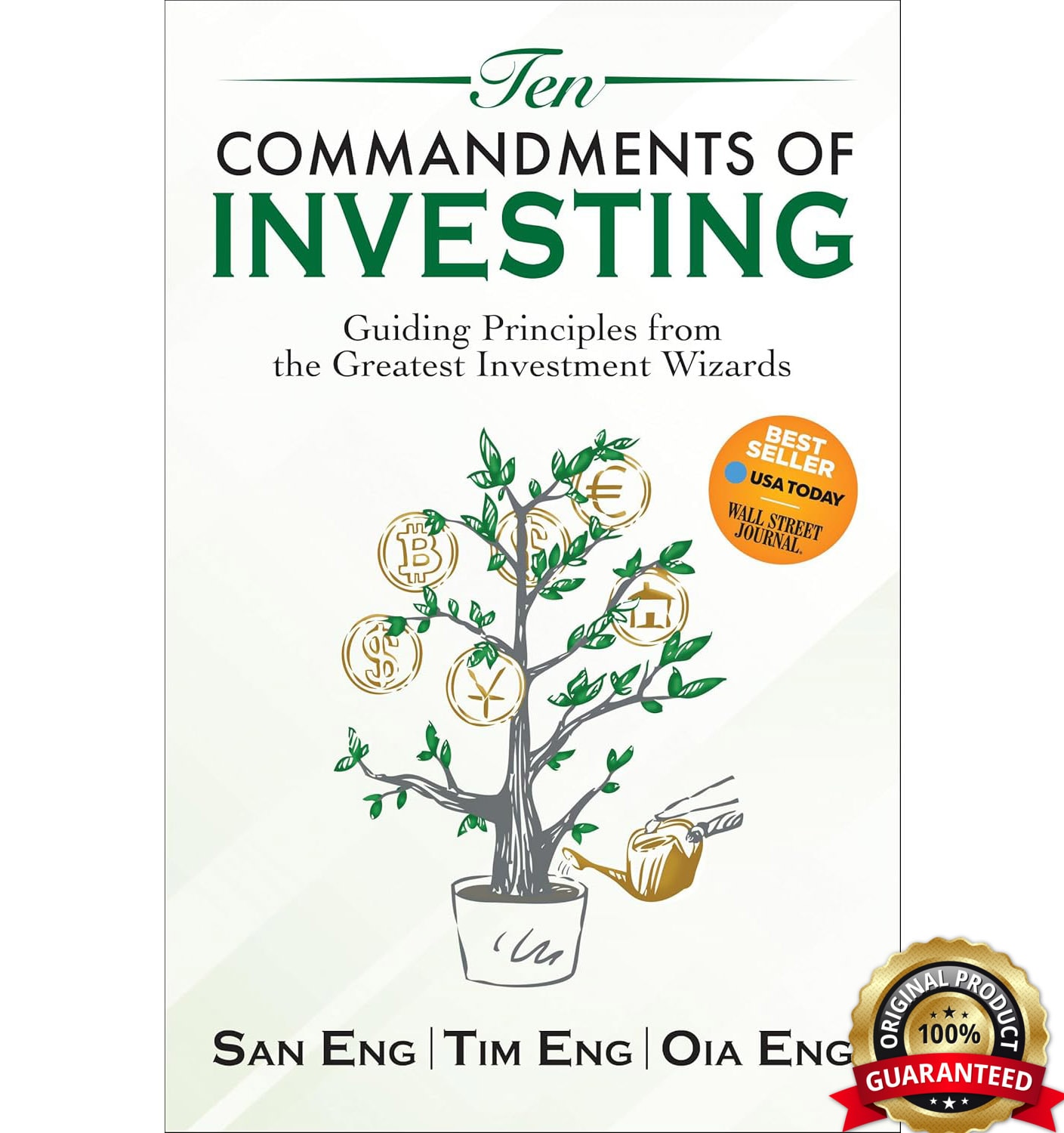Ten Commandments of Investing: Guiding Principles from the Greatest Investment Wizards by Tim Eng & Oia Eng San Eng, book cover