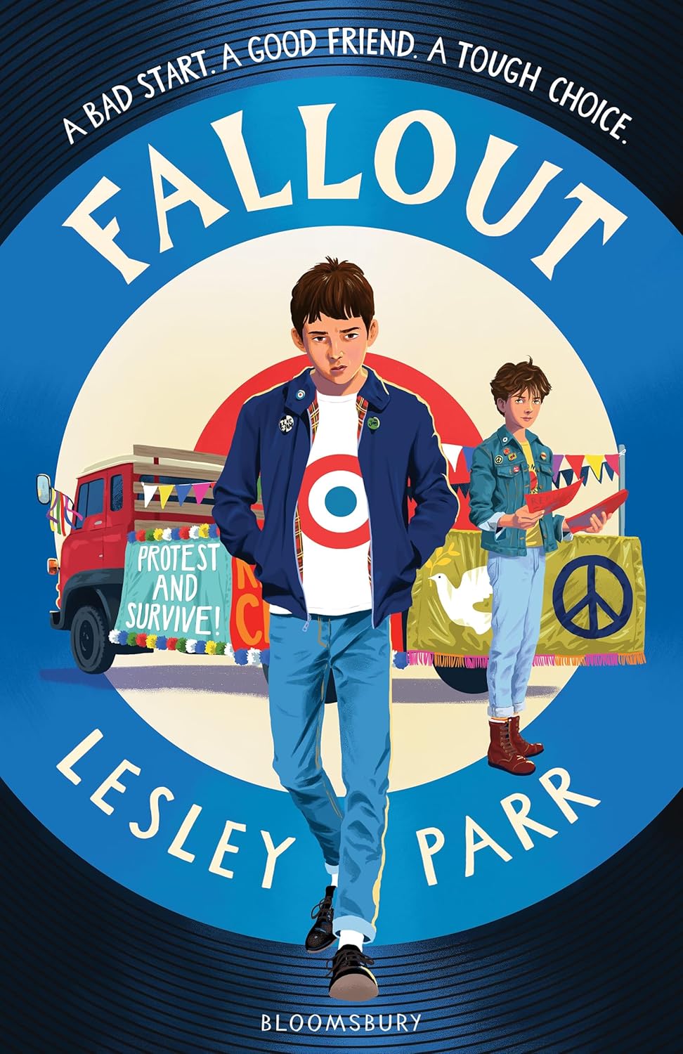 Fallout by Lesley Parr, book cover