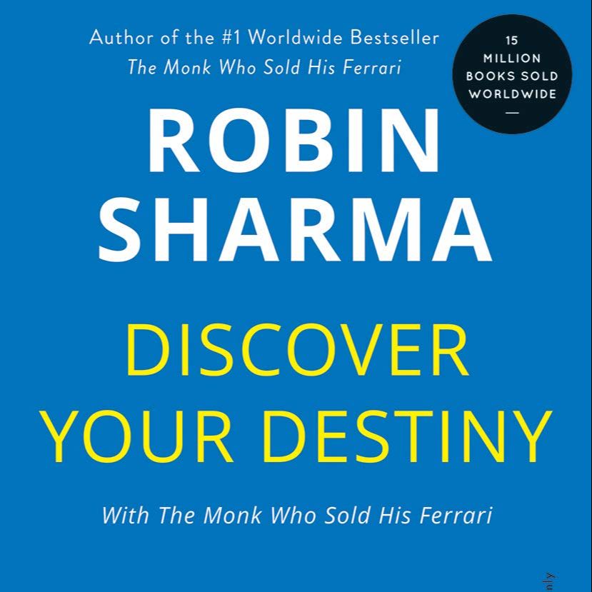 Discover Your Destiny by Robin Sharma, book cover