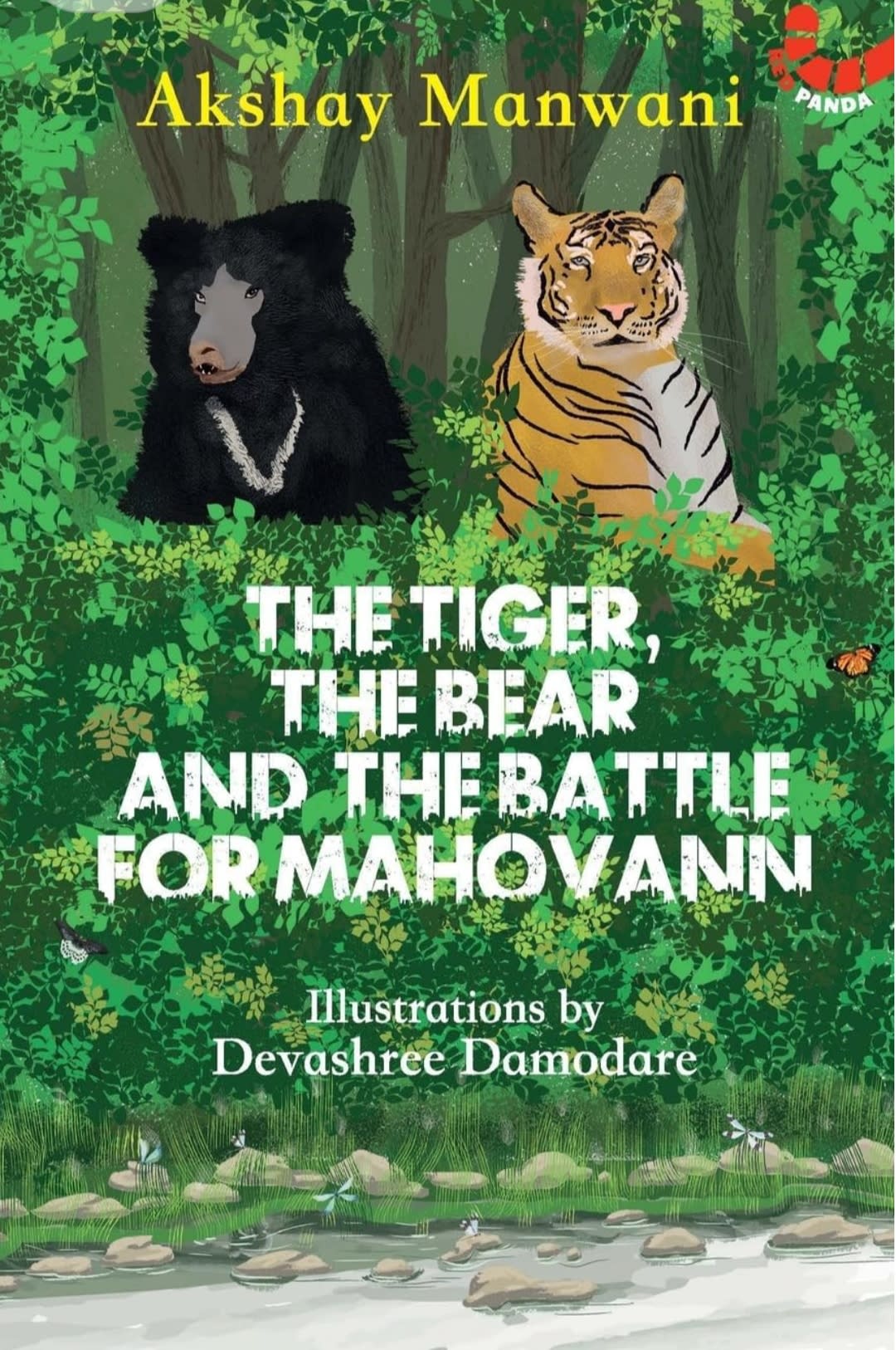 The Tiger, The Bear and The Battle for Mahovann by Akshay Manwani, book cover