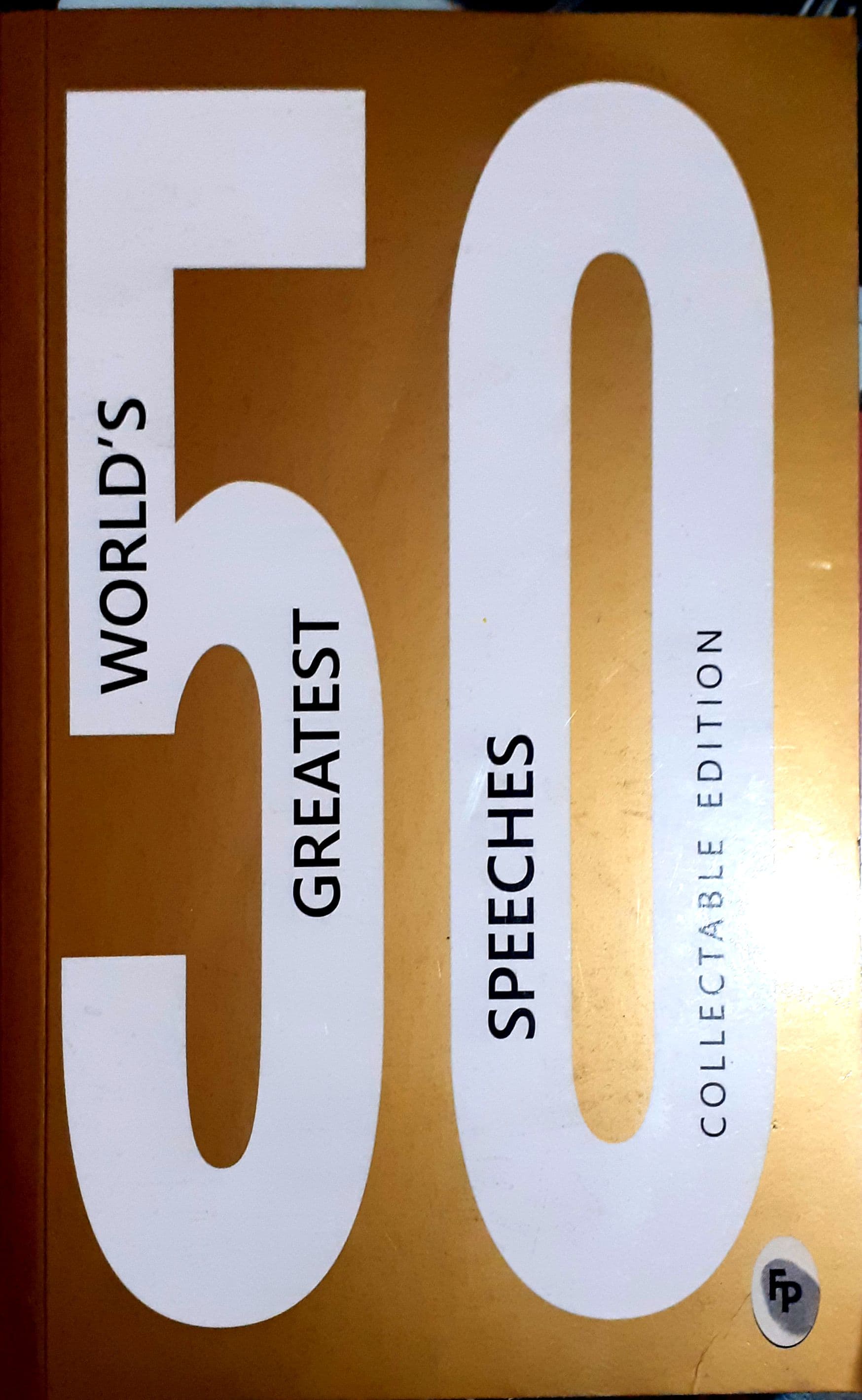 Fifty World'S Greatest Speeches Collection by Unknown, book cover