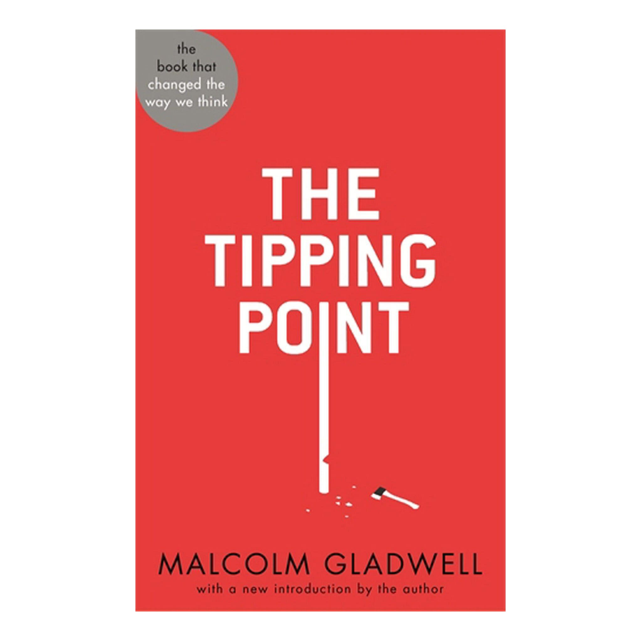 The Tipping Point by Malcolm Gladwell, book cover