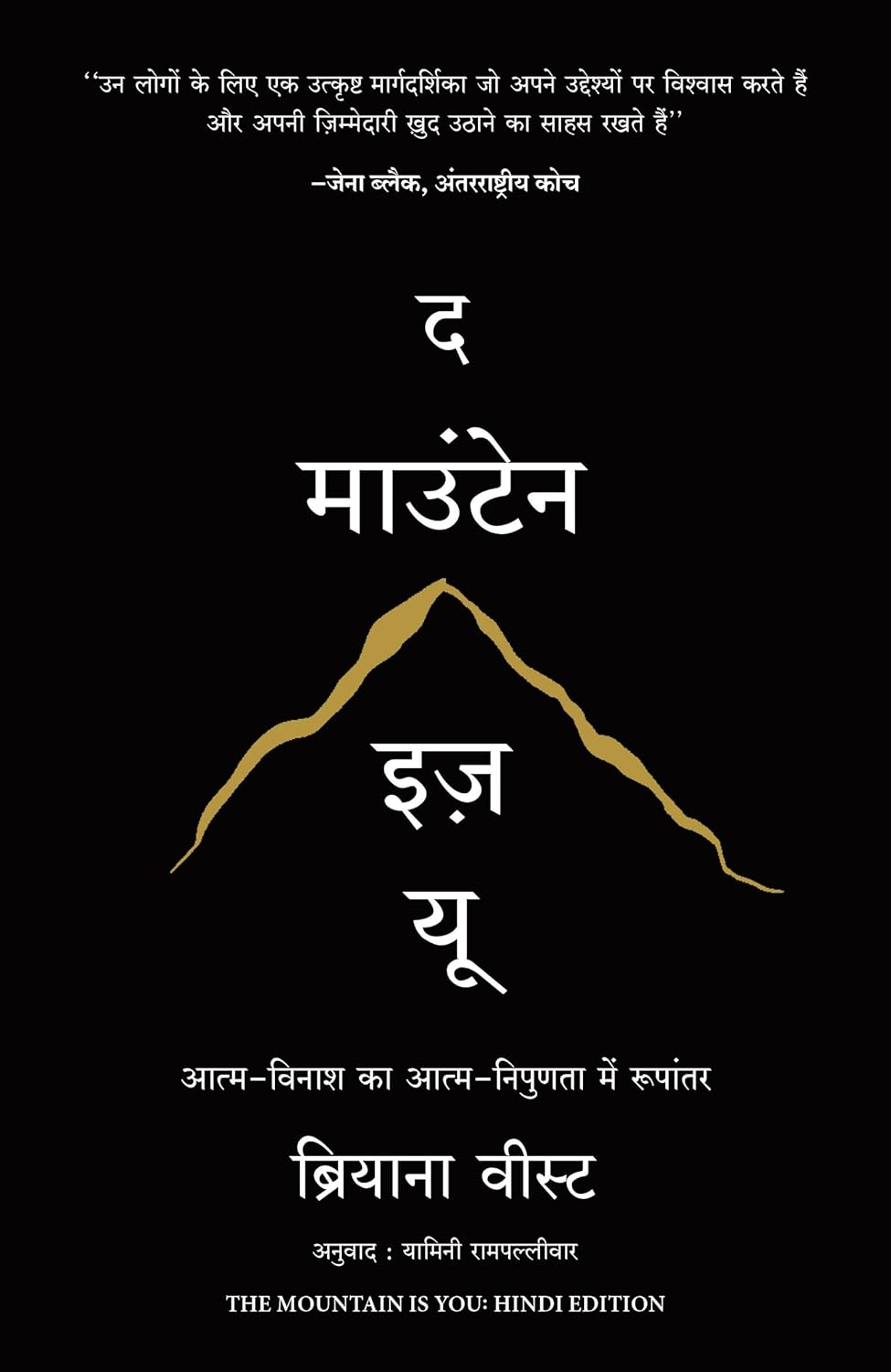 The Mountain Is You- Transforming Self-Sabotage Into Self-Mastery by Brianna Wiest, book cover