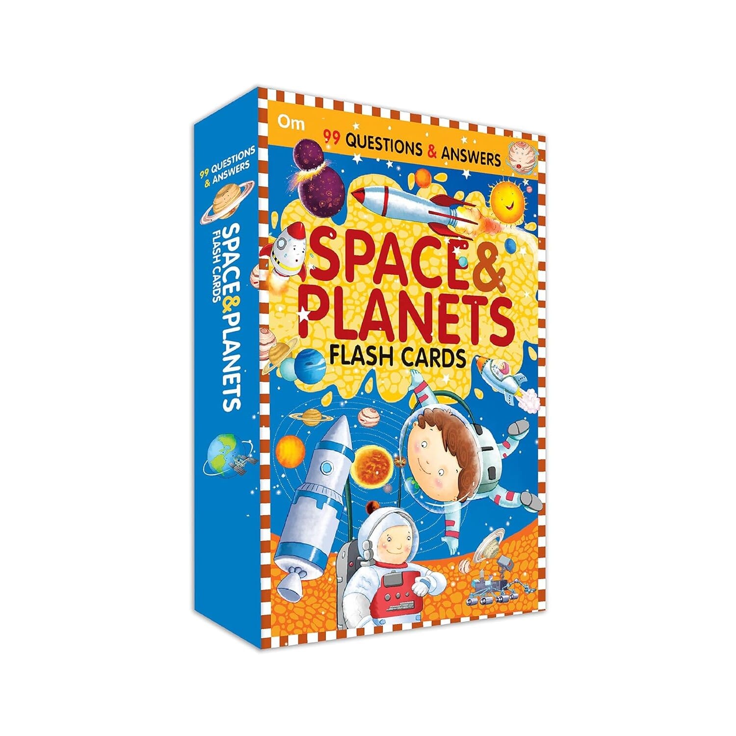 Flash Cards : 99 Questions and Answers - Space and Planets by Unknown, book cover