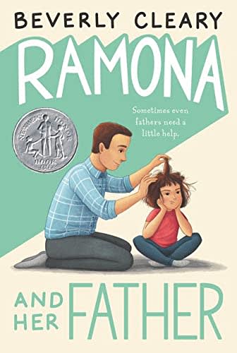 Ramona and Her Father by Beverly Cleary, book cover