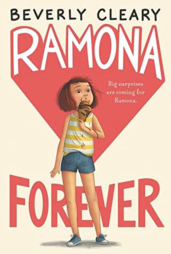 Ramona Forever by Beverly Cleary, book cover