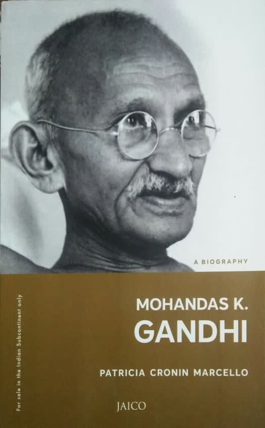 Mohandas K. Gandhi by Unknown, book cover