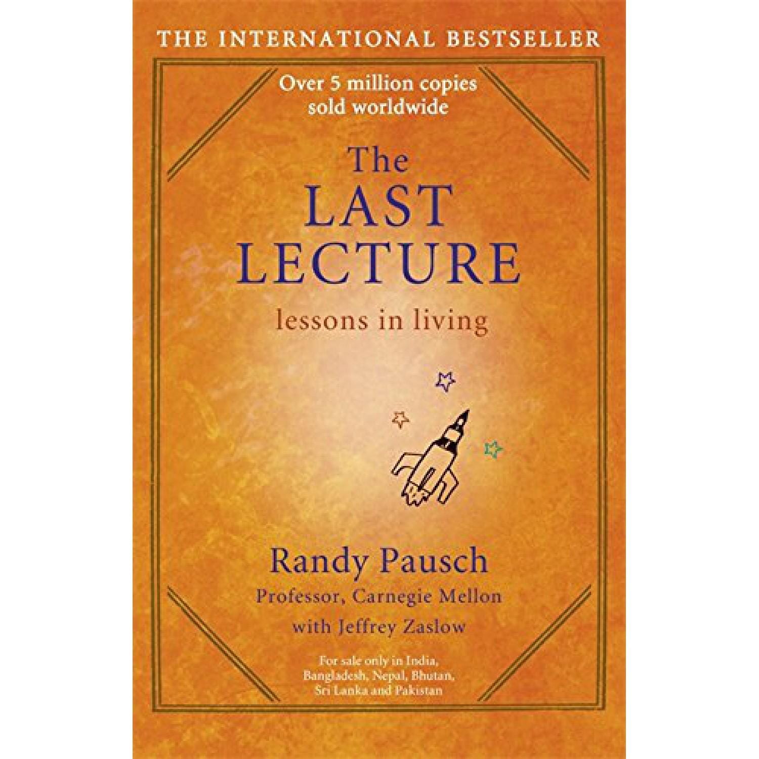 The Last Lecture by Unknown, book cover
