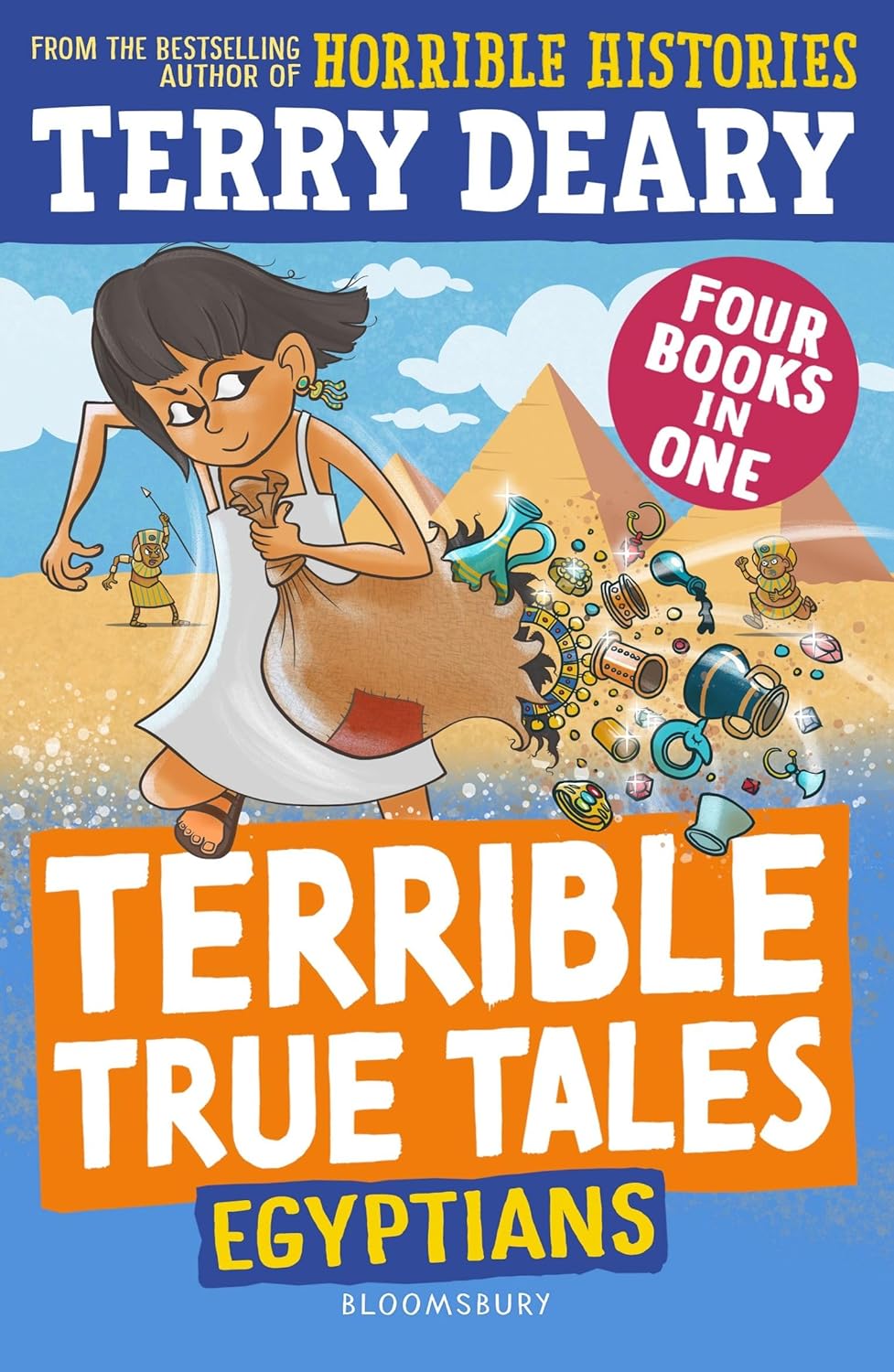 Terrible True Tales : Egyptians by Terry Deary, book cover