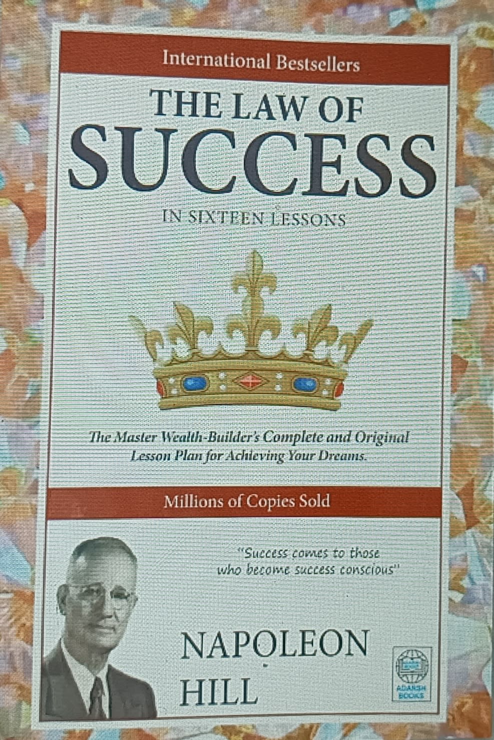 The Law of Success by Napoleon Hill, book cover