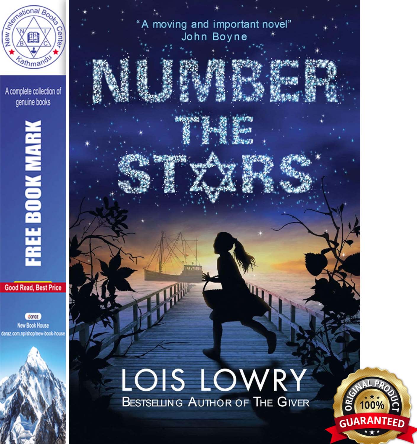 Number the Stars by Lois Lowry, book cover