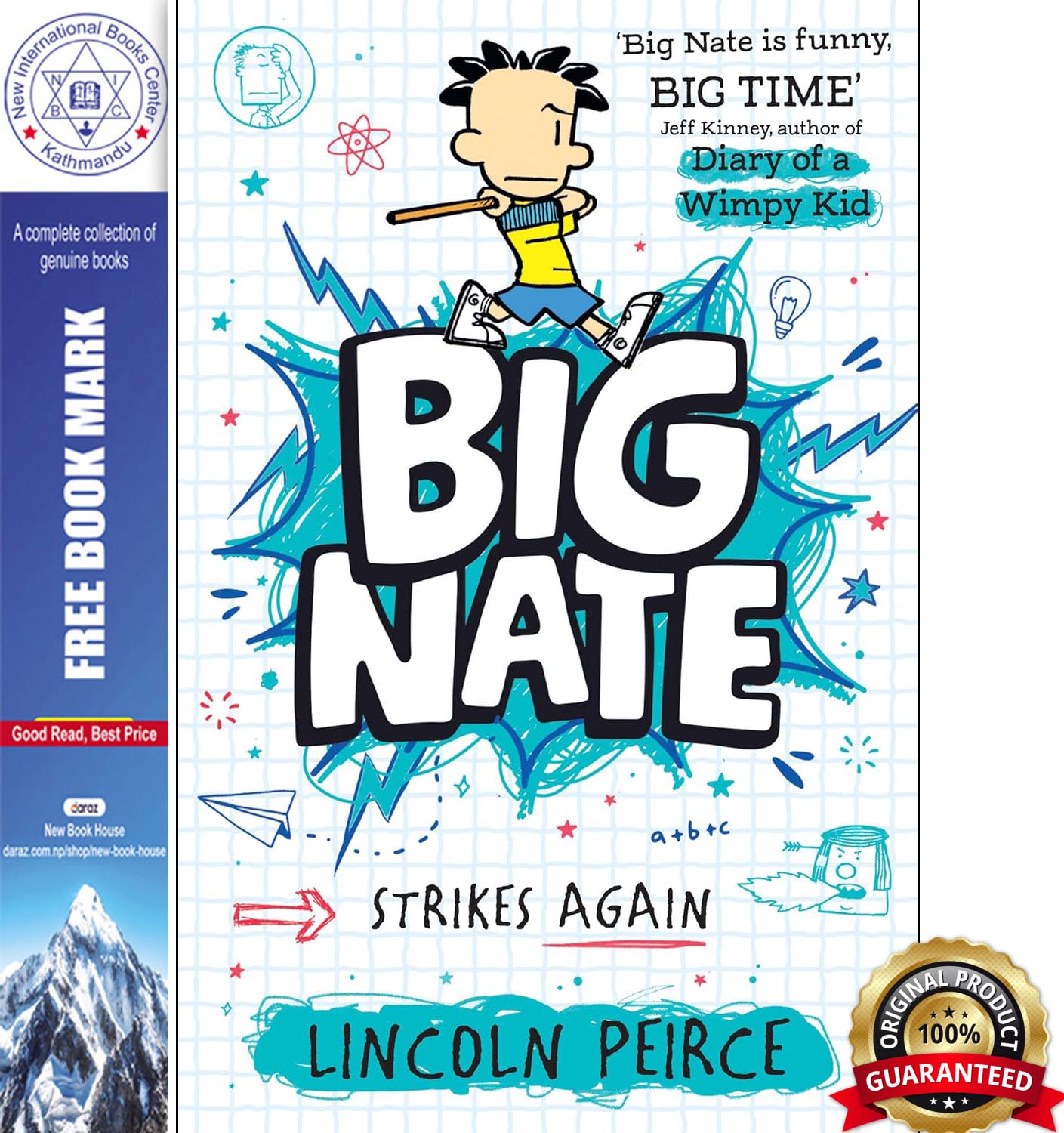 Big Nate : Strikes Again by Lincoln Peirce, book cover