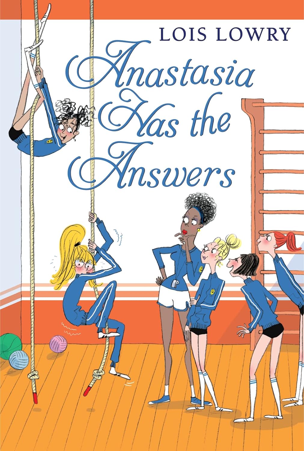 Anastasia Has The Answers by Lois Lowry, book cover